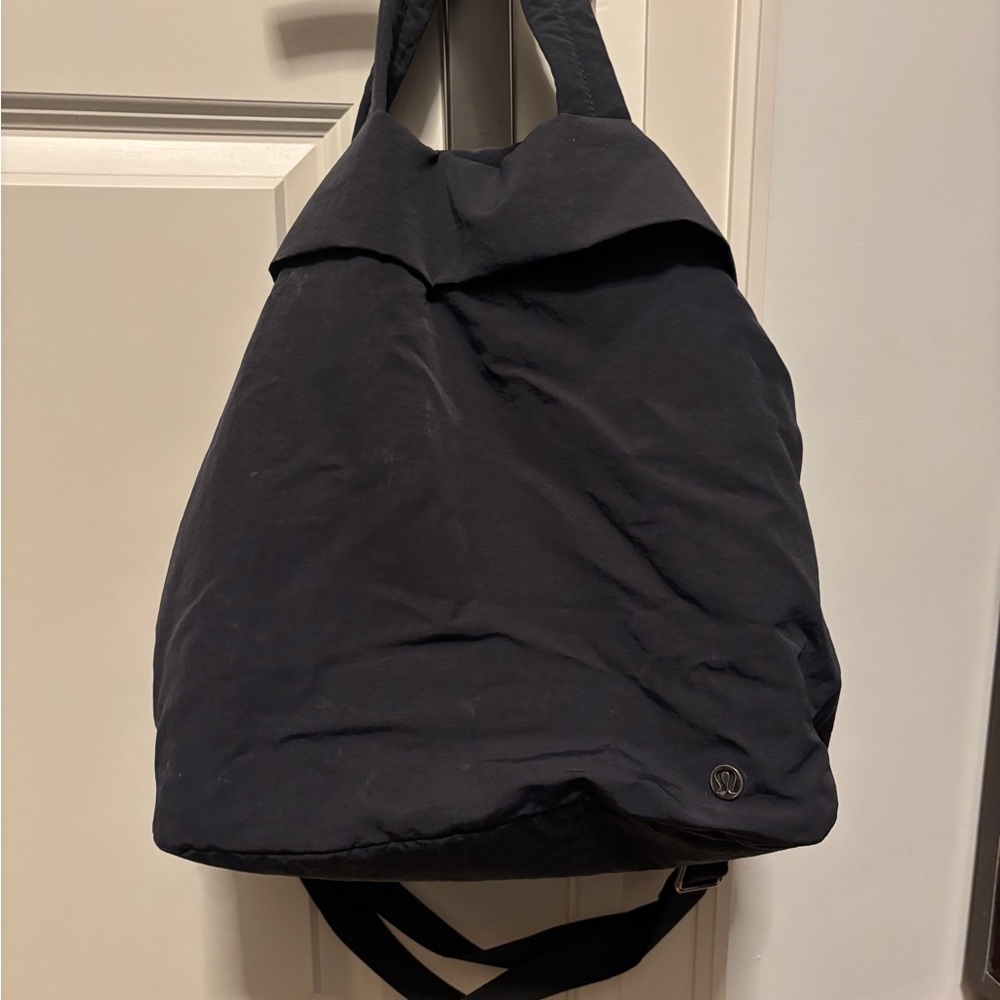 Lululemon Black Tote Bag